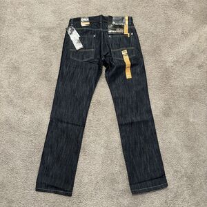 Baggy Vintage Y2K Southpole Denim Dark Wash Jeans Size 34 Brand New